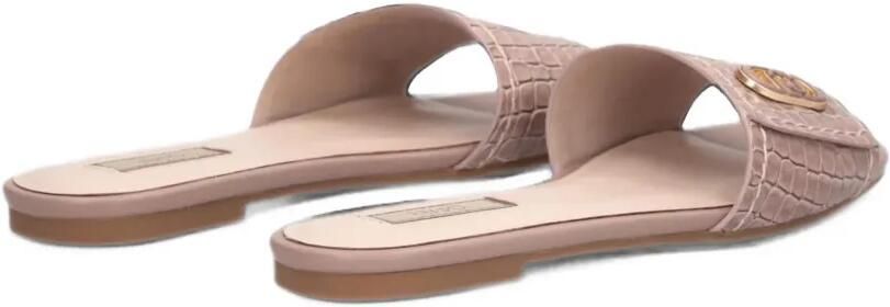 LIU JO Platte sandalen met krokodillen-print Roze - Foto 4