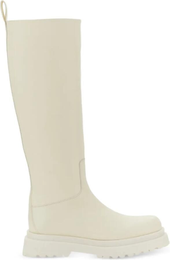 LIU JO Leren jas Beige