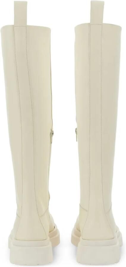 LIU JO Leren jas Beige - Foto 3
