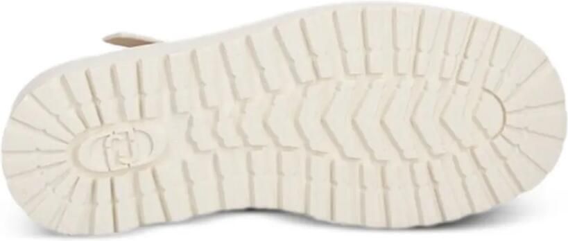 LIU JO Leren sandalen met plateauzool Wit - Foto 5