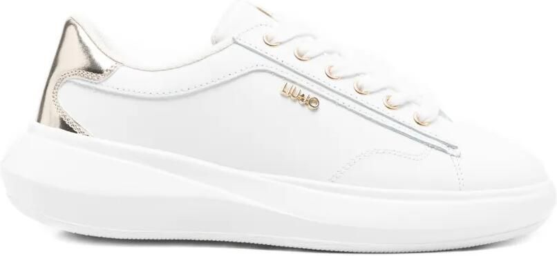 LIU JO Leren sneakers Wit