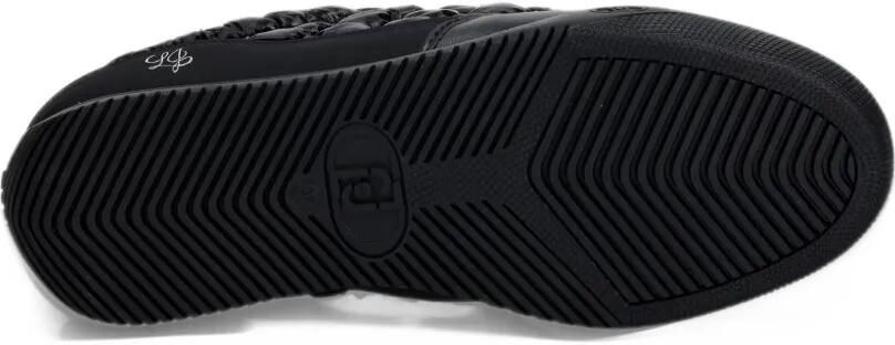 LIU JO Lewis 04 quilted glitter-detail sneakers Zwart - Foto 5