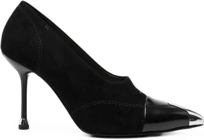LIU JO Pumps met metalen afwerking en vlakken Zwart