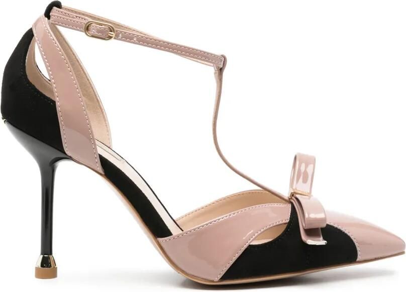 LIU JO Pumps met strikdetail en T-bandje Beige