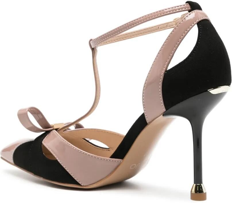 LIU JO Pumps met strikdetail en T-bandje Beige - Foto 3