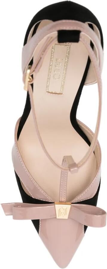 LIU JO Pumps met strikdetail en T-bandje Beige - Foto 4