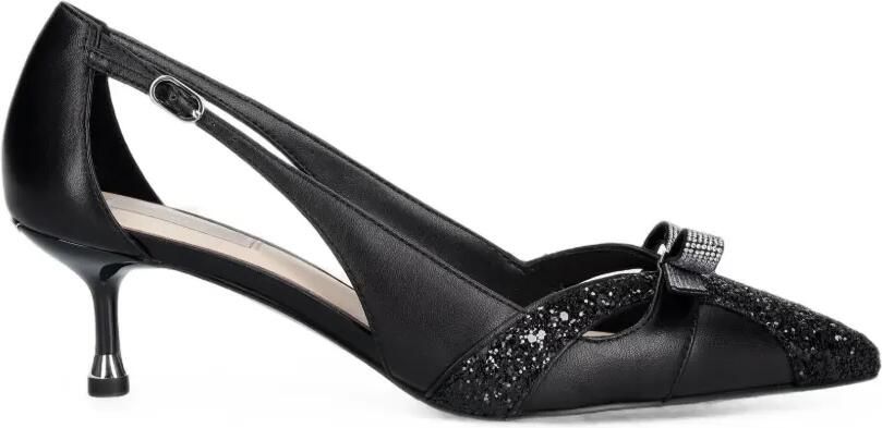 LIU JO Pumps met uitgesneden details en glitters Zwart