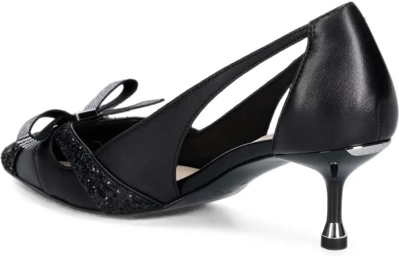 LIU JO Pumps met uitgesneden details en glitters Zwart - Foto 3