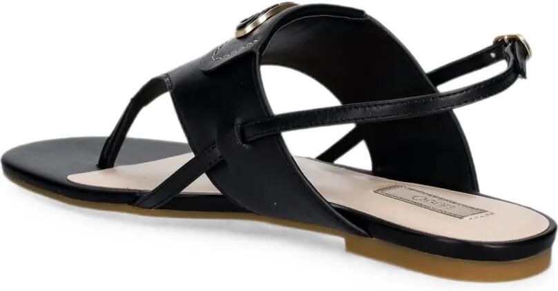 LIU JO Sandalen met gespbandje en logoplakkaat Zwart - Foto 2