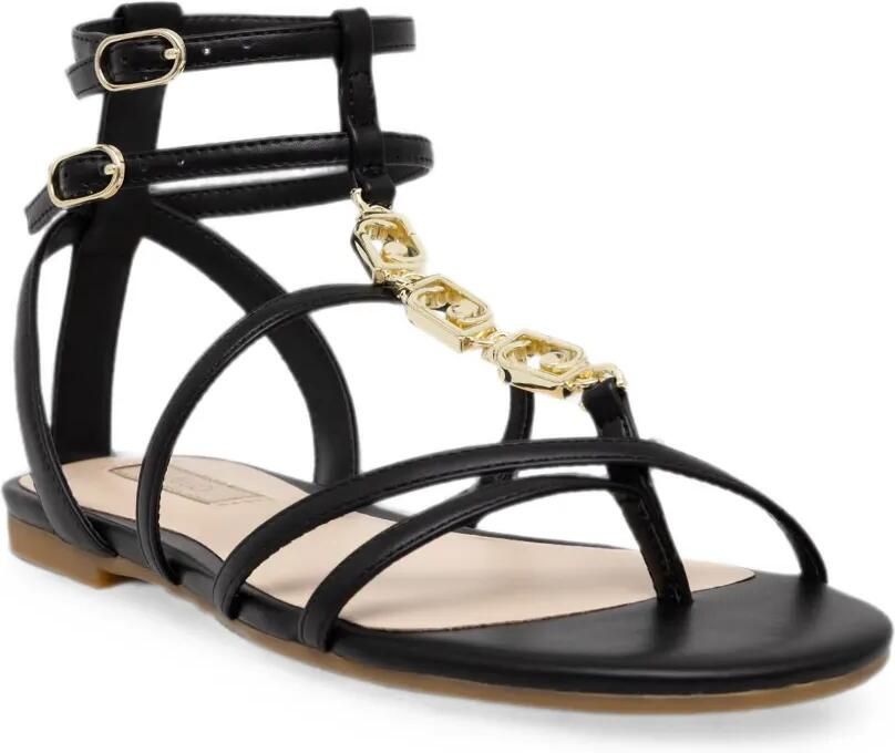 LIU JO Sandalen met logoplakkaat Zwart - Foto 3