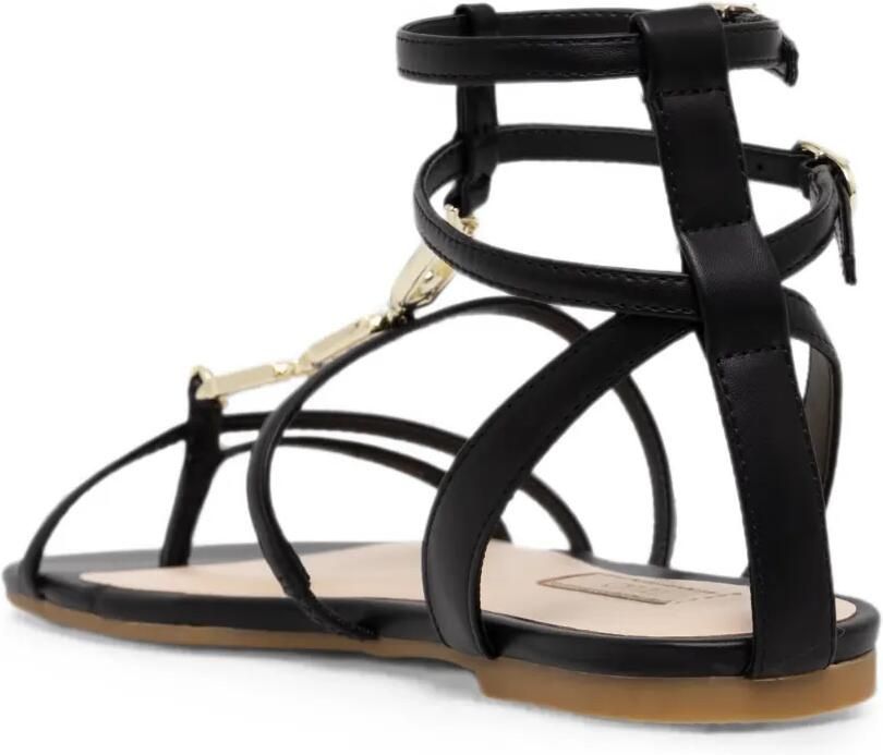 LIU JO Sandalen met logoplakkaat Zwart - Foto 2