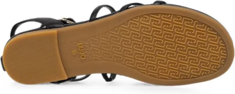 LIU JO Sandalen met logoplakkaat Zwart - Foto 5