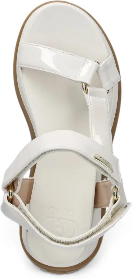 LIU JO Sandalen met plateauzool Wit - Foto 3