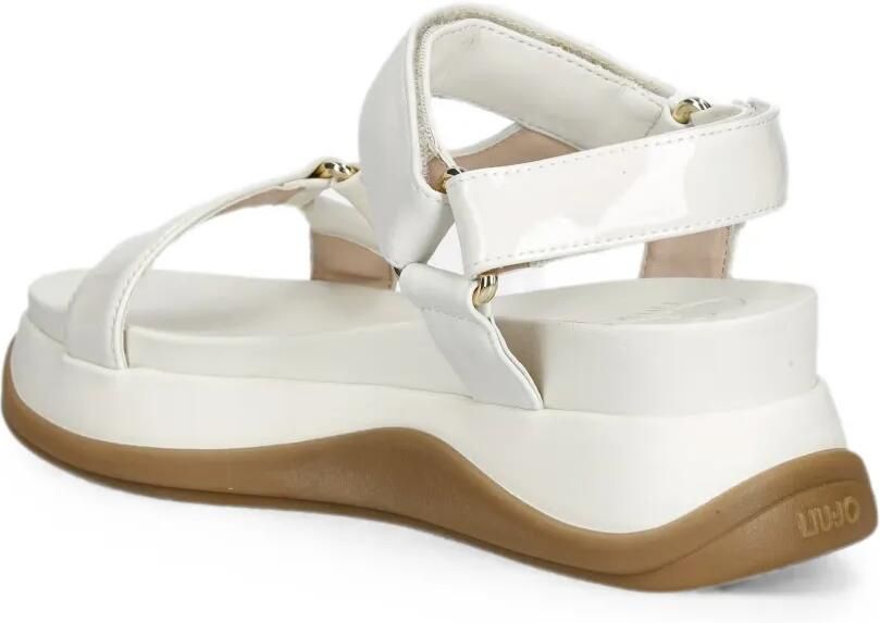 LIU JO Sandalen met plateauzool Wit - Foto 2