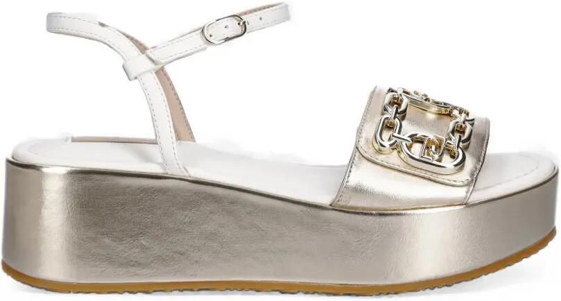LIU JO Sandalen met schakelketting Goud
