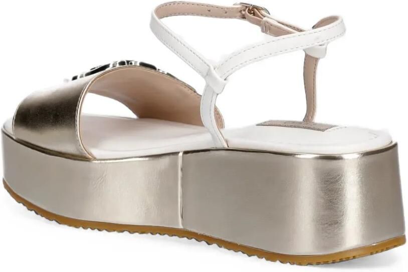 LIU JO Sandalen met schakelketting Goud - Foto 2
