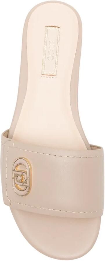 LIU JO Sandy sandalen met logoplakkaat Beige - Foto 2
