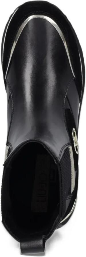 LIU JO sneakers boots in leather Zwart - Foto 2