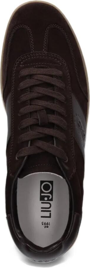LIU JO sneakers for men in suede Bruin - Foto 4