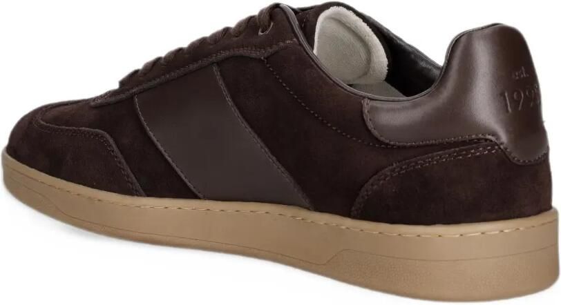 LIU JO sneakers for men in suede Bruin - Foto 3