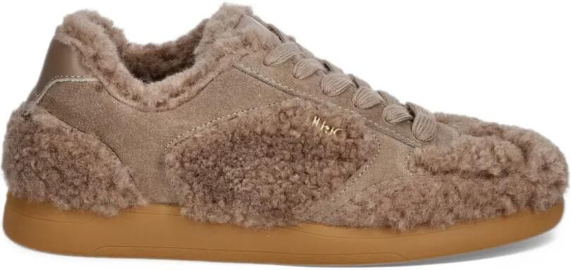 LIU JO sneakers in fabric teddy Bruin