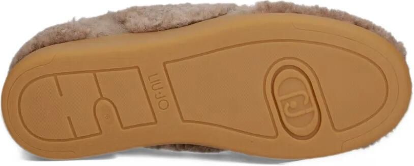 LIU JO sneakers in fabric teddy Bruin - Foto 5