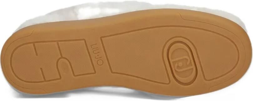 LIU JO sneakers in fabric teddy Wit - Foto 5