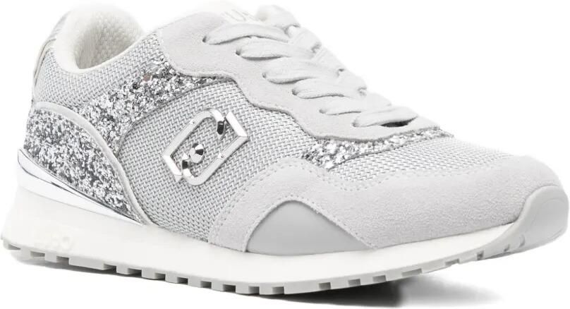 LIU JO Sneakers met glittervlakken Grijs - Foto 3