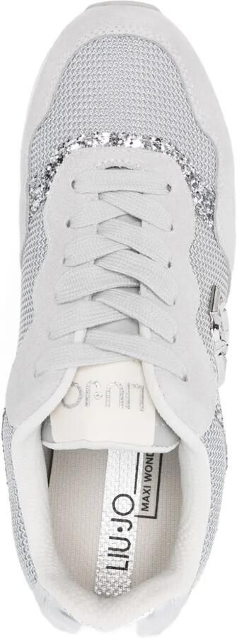 LIU JO Sneakers met glittervlakken Grijs - Foto 4