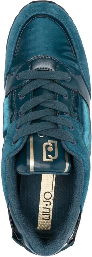 LIU JO Sneakers met leren vlakken Blauw - Foto 3