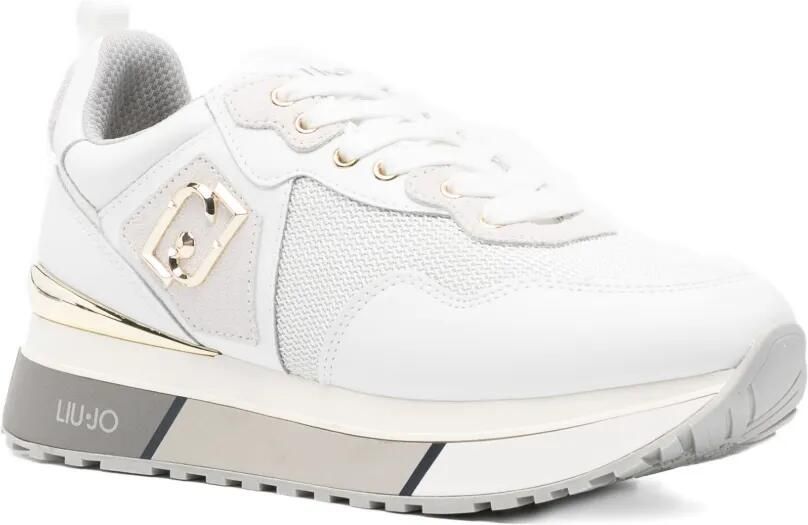LIU JO Sneakers met logoplakkaat en vlakken Wit - Foto 2