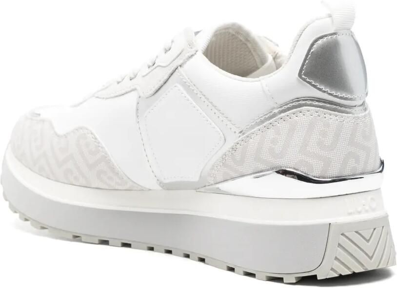 LIU JO Sneakers met logoplakkaat Wit - Foto 3