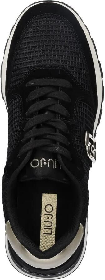 LIU JO Sneakers met logoplakkaat Zwart - Foto 4