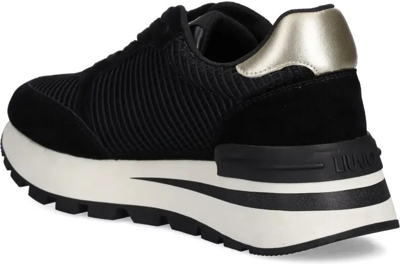 LIU JO Sneakers met logoplakkaat Zwart - Foto 3