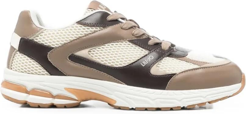 LIU JO Sneakers met mesh Beige