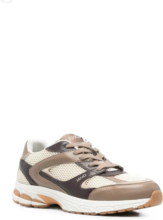LIU JO Sneakers met mesh Beige - Foto 2