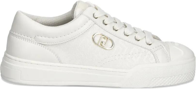 LIU JO Sneakers met monogram-logo Wit