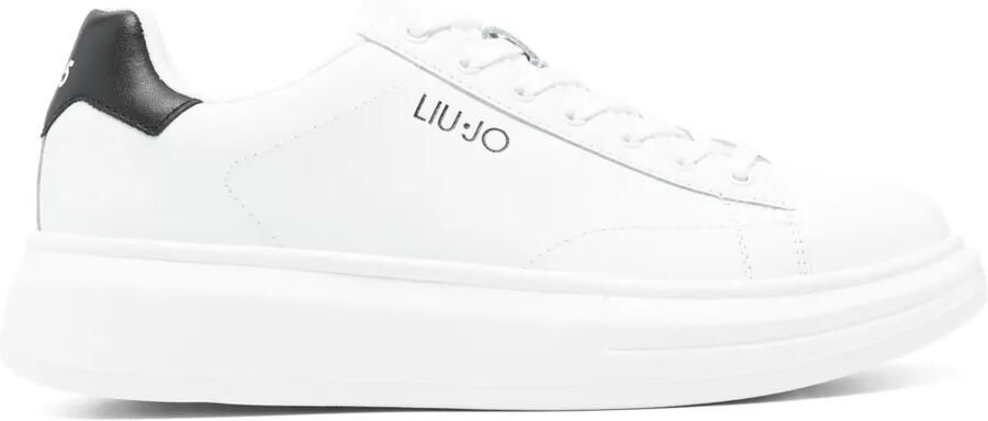 LIU JO Sneakers met plateauzool Wit