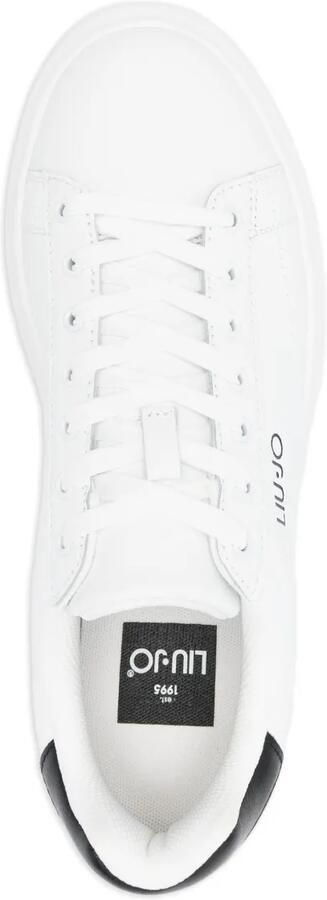 LIU JO Sneakers met plateauzool Wit - Foto 4