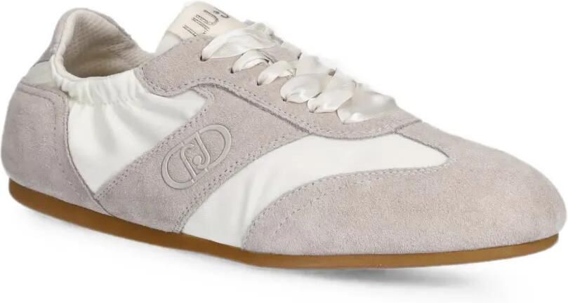 LIU JO Sneakers met suède vlakken en logo-patch Grijs - Foto 2