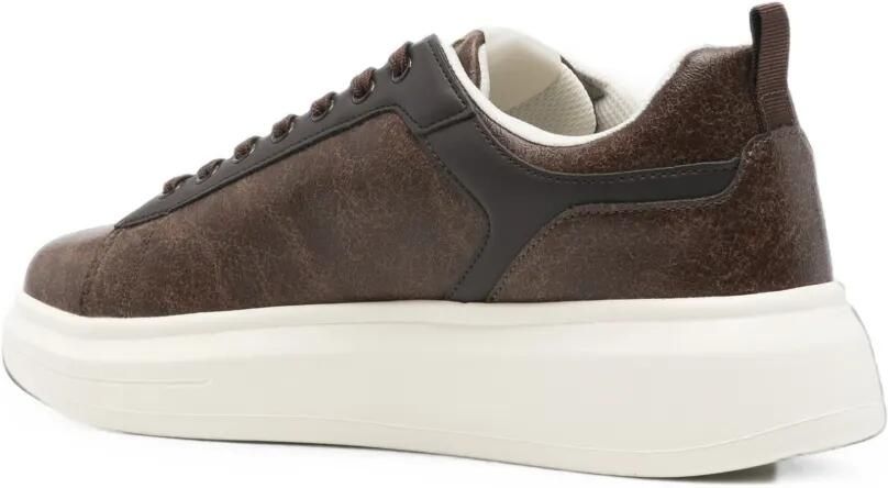 LIU JO Sneakers met vlakken en logoprint Bruin - Foto 2