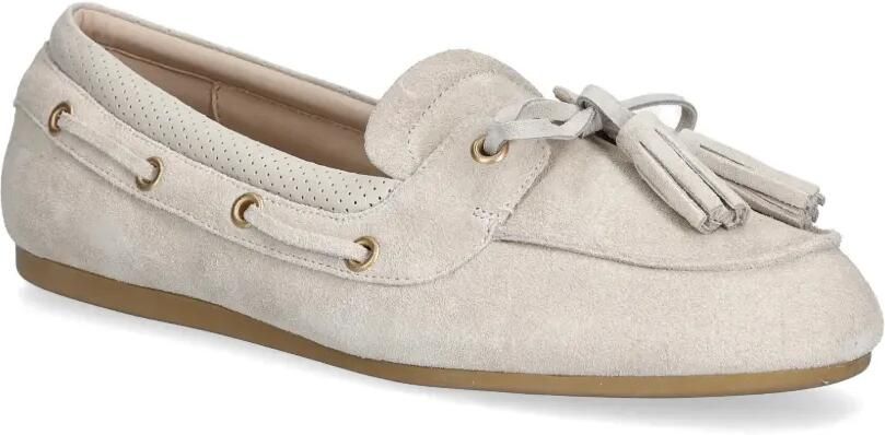 LIU JO Suède loafers met kwastjes Beige - Foto 2
