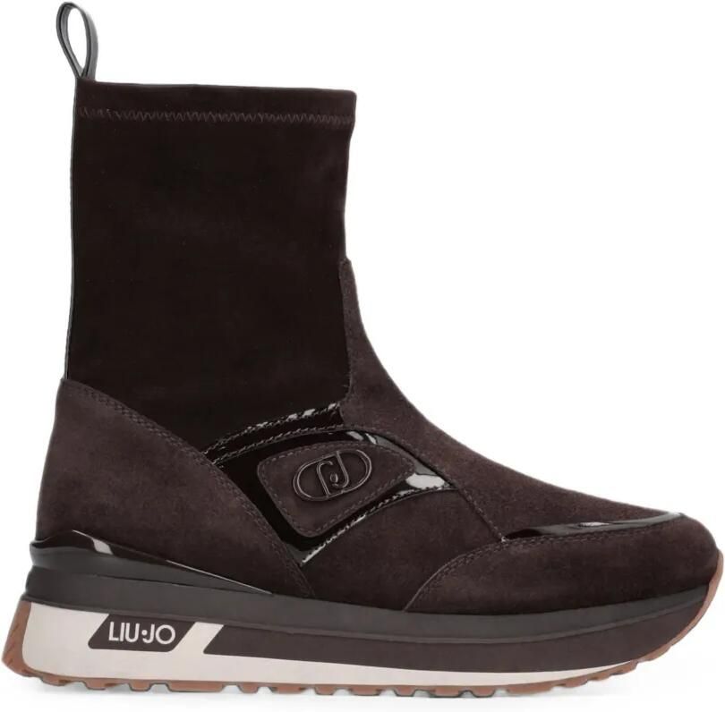 LIU JO Suède sneakers Bruin