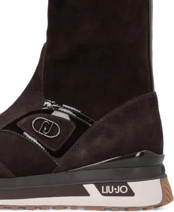LIU JO Suède sneakers Bruin - Foto 2