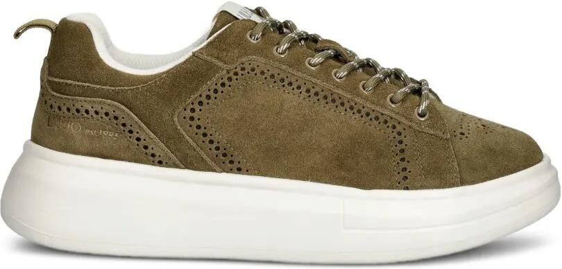 LIU JO Suède sneakers Groen