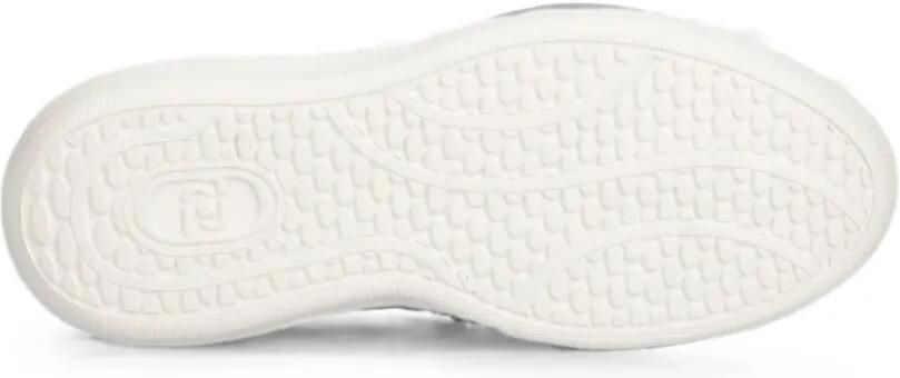 LIU JO Suède sneakers met logo van stras Roze - Foto 5