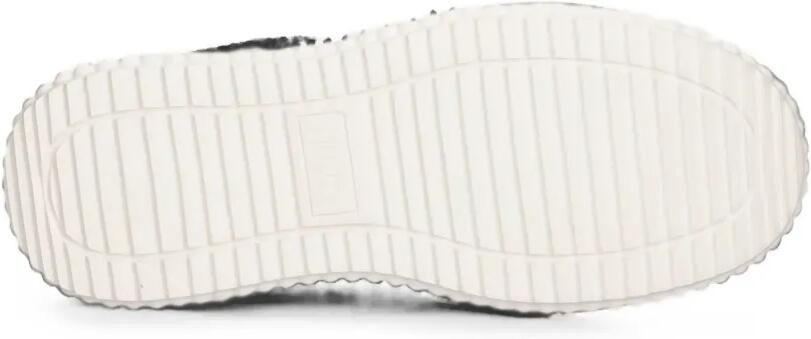 LIU JO Suède sneakers met plateauzool Groen - Foto 5