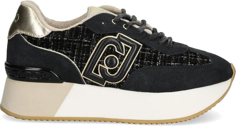LIU JO Suède sneakers Zwart