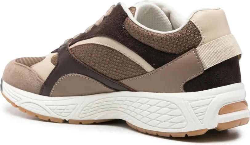 LIU JO Trixie sneakers met logo-patch en vlakken Bruin - Foto 3