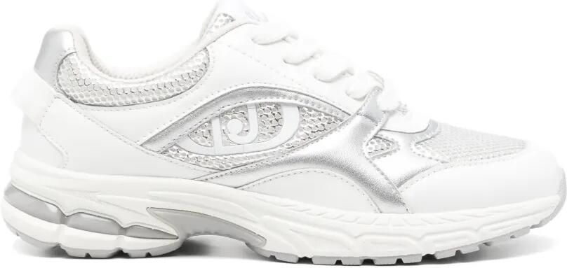 LIU JO Trixie sneakers met vlakken en logo-plakkaat Wit